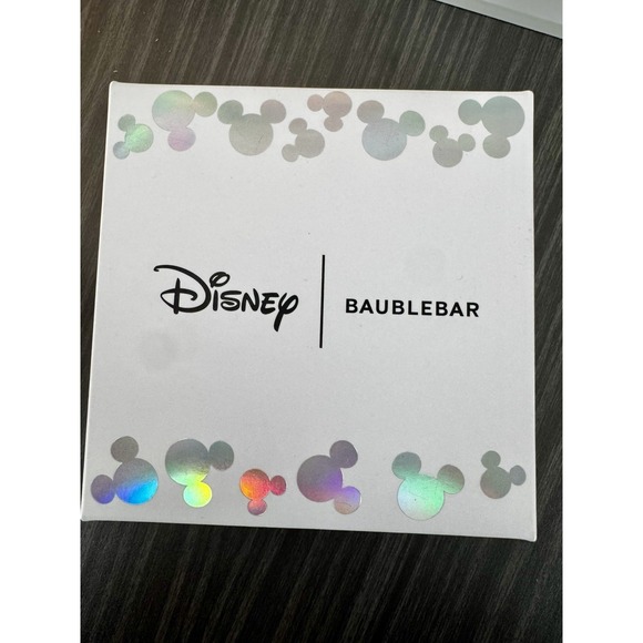 Disney x BaubleBar "Just Married" Mickey Mouse & Minnie Mouse Earrings New - Picture 5 of 5